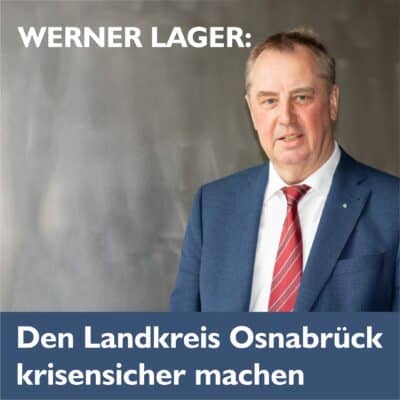 Lager: Den Landkreis Osnabrück krisensicher machen