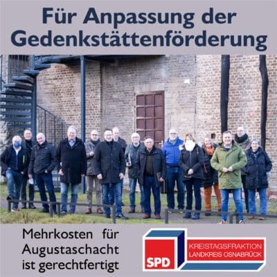 SPD/UWG-Gruppe für Anpassung der Gedenkstättenförderung