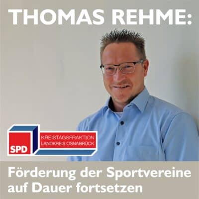 SPD/UWG-Gruppe: Förderung der Sportvereine fortsetzen