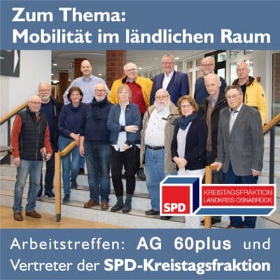 SPD-Kreistagsfraktion und AG 60plus für Verbesserung der Mobilität im ländlichen Raum