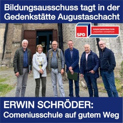 Schröder: Weichen für die Comeniusschule in Georgsmarienhütte sind gestellt