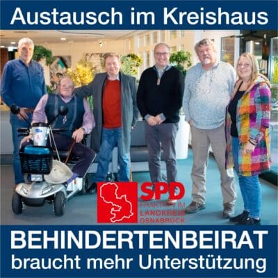 SPD/UWG-Gruppe und Behindertenbeirat tauschen sich aus