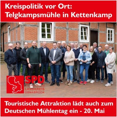 Kreispolitik vor Ort: Sitzung der SPD/UWG-Gruppe im Heimathaus in Kettenkamp