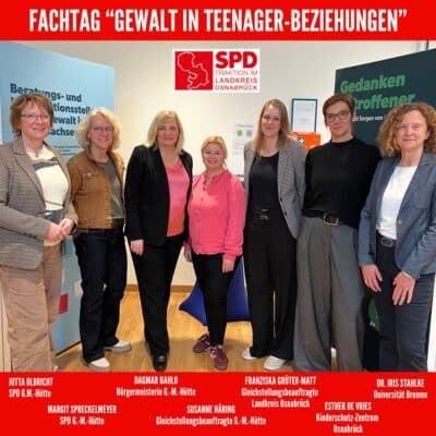 Olbricht beim Fachtag „Gewalt in Teenager-Beziehungen“