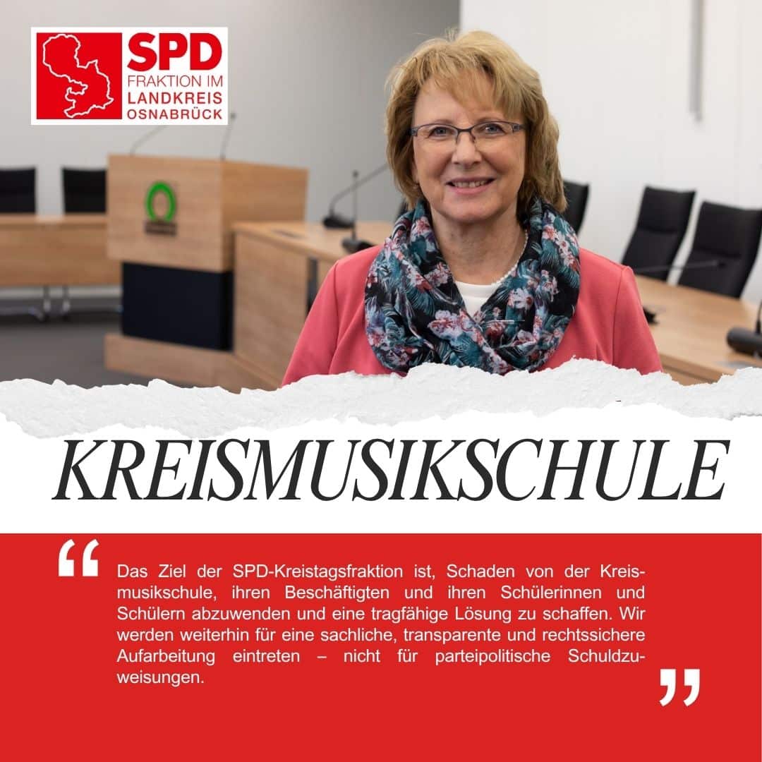 Kreismusikschule: SPD setzt sich für Aufklärung und Heilung ein